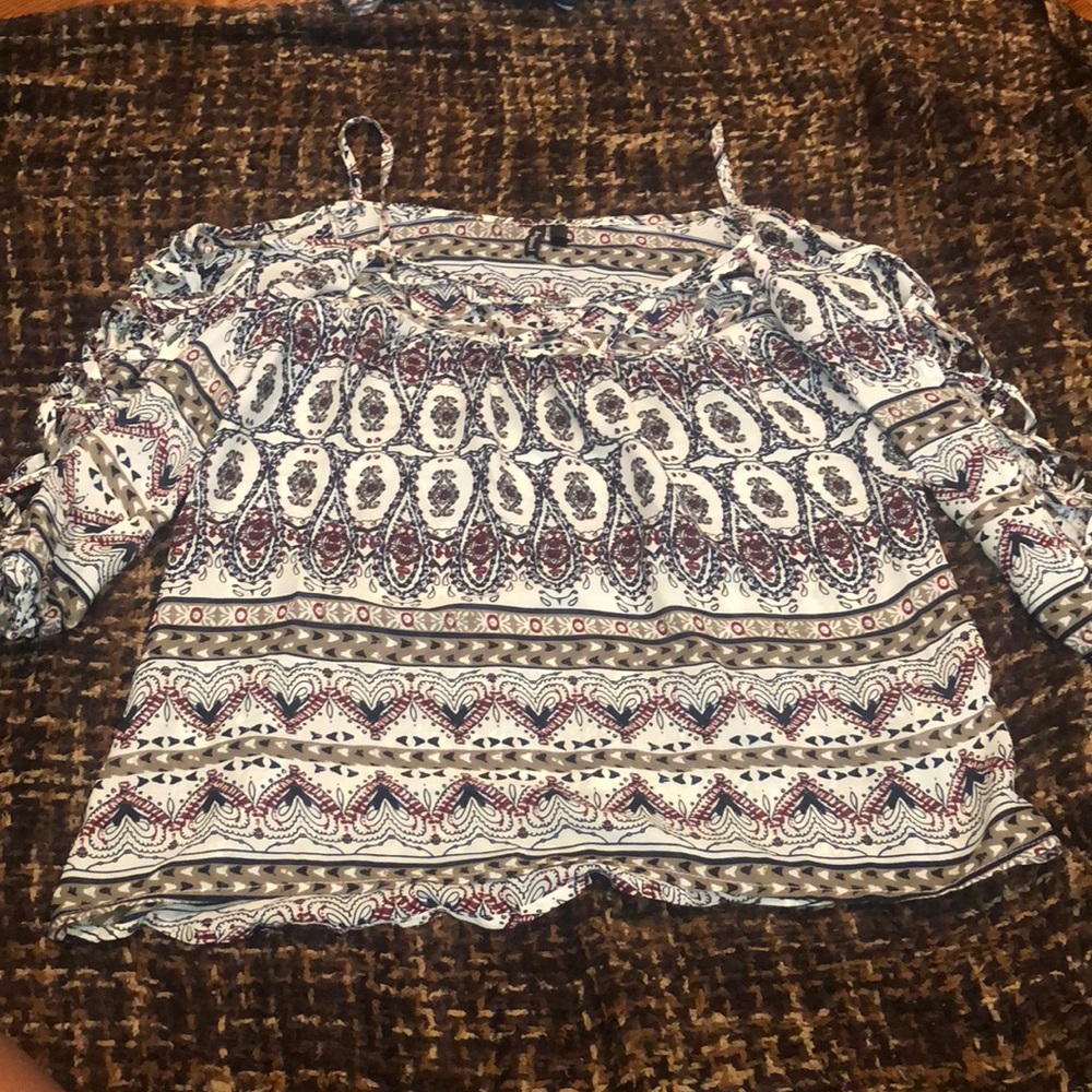 Tribal Print Blouse
